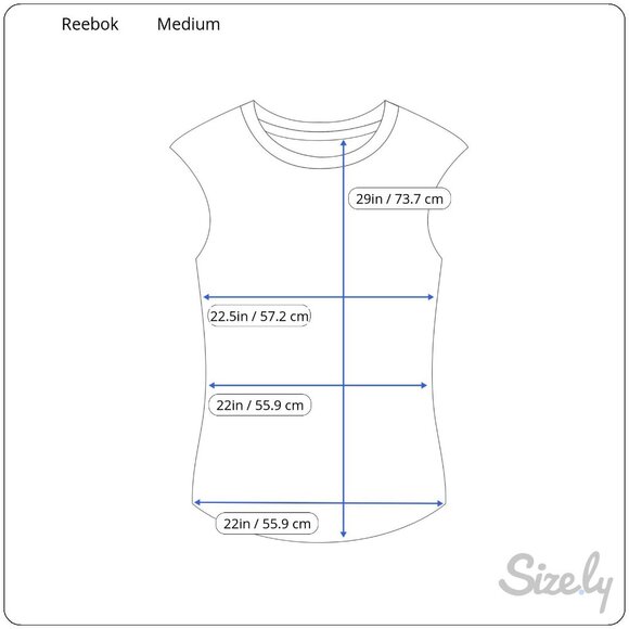 Reebok Men's Speedwick Sleeveless Tee Blue Medium NWT - Picture 5 of 5